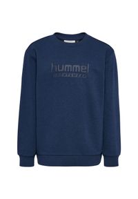 Bluza dziecięca Hummel Base. Kolor: niebieski. Wzór: nadruk #1