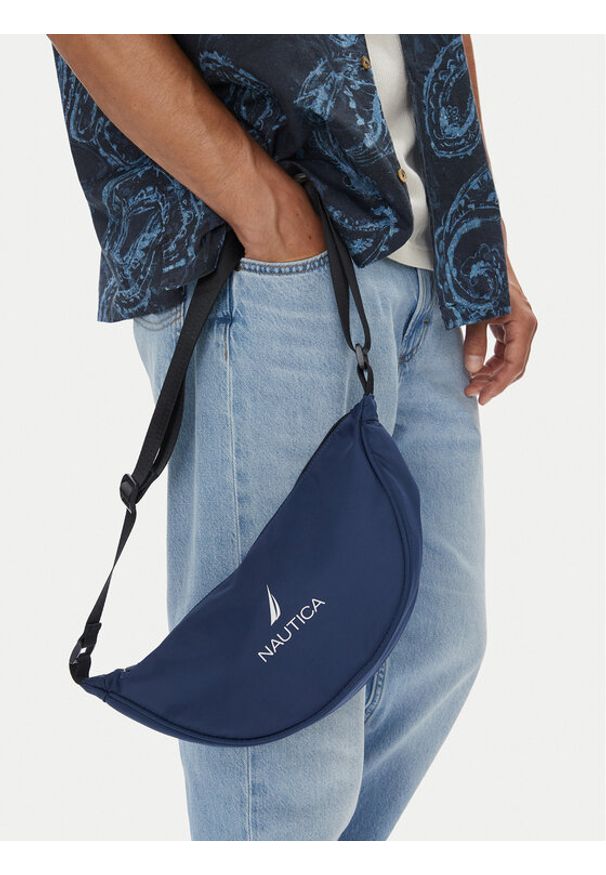 Nautica Torebka C-NTC-M-005-08 Granatowy. Kolor: niebieski. Materiał: materiał
