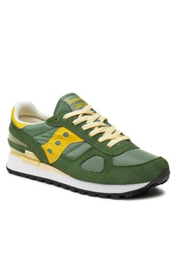 Saucony Sneakersy Shadow Original S2108-880 Zielony. Kolor: zielony. Materiał: materiał