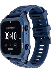 WATCHMARK - Smartwatch Watchmark Focus Granatowy (Focus n). Rodzaj zegarka: smartwatch. Kolor: niebieski