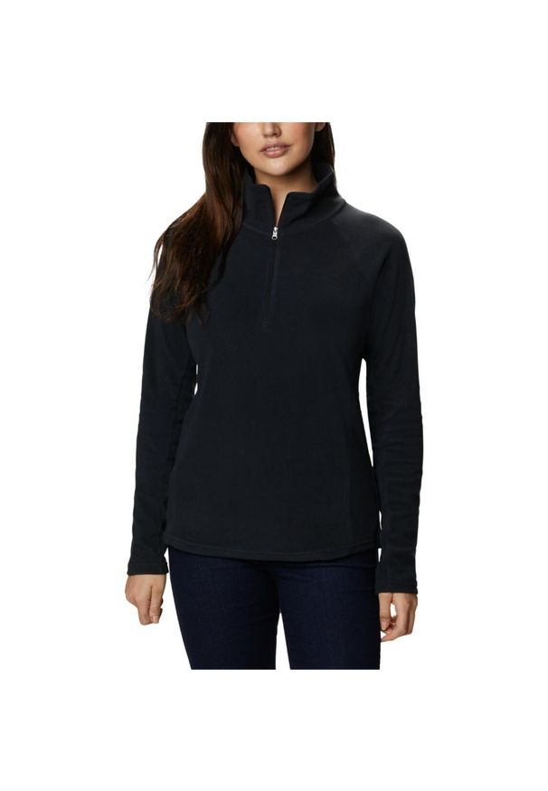 columbia - Bluza sportowa damska Columbia Glacial IV. Kolor: czarny. Materiał: polar. Sport: turystyka piesza