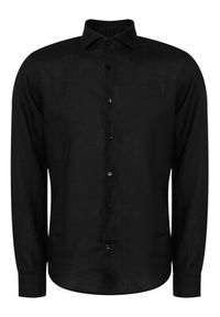 JOOP! Koszula Pai-W 30102661 Czarny Regular Fit. Kolor: czarny. Materiał: len #6