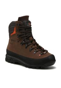 Trekkingi Crispi. Kolor: brązowy. Technologia: Gore-Tex. Sport: turystyka piesza