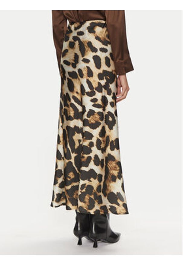 Imperial Spódnica midi GHN4ISO Brązowy Regular Fit. Kolor: brązowy. Materiał: syntetyk