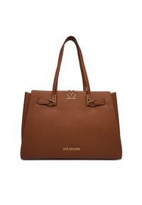 Love Moschino - LOVE MOSCHINO Torebka JC4124PP1OLM0200 Brązowy. Kolor: brązowy. Materiał: skórzane #5