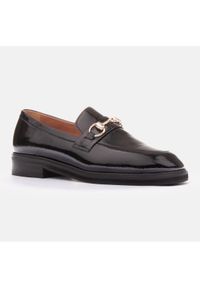 Marco Shoes Loafersy nabłyszczane czarne. Kolor: czarny #4