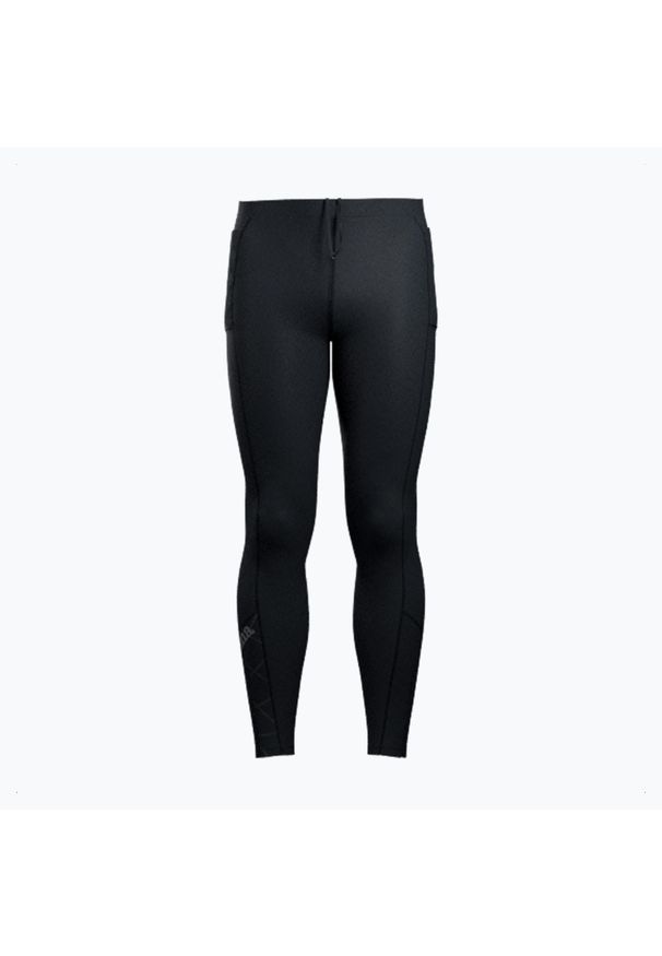 Legginsy do biegania męskie Joma R-Night Long. Kolor: czarny
