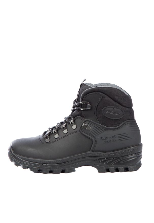Buty damskie trekkingowe Grisport Nero Dakar Trekking. Kolor: czarny, wielokolorowy. Materiał: syntetyk, tkanina, materiał, skóra. Styl: sportowy