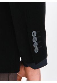 Pako Lorente - PAKO LORENTE - Czarna bawełniana marynarka męska. Okazja: na karnawał. Kolor: czarny. Materiał: bawełna #6