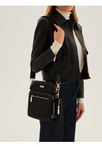 Kazar - Czarna listonoszka damska. Kolor: czarny. Materiał: skórzane. Styl: casual #4