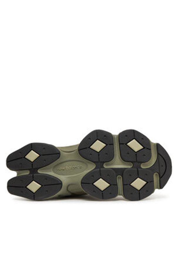 New Balance Sneakersy U9060ZGD Khaki. Kolor: brązowy. Materiał: zamsz, skóra