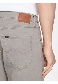 Lee Szorty jeansowe 5 Pocket L73MKMC62 112331765 Beżowy Regular Fit. Kolor: beżowy. Materiał: jeans, bawełna #4