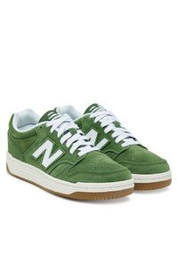 New Balance Sneakersy GSB480SA Zielony. Kolor: zielony. Materiał: zamsz, skóra #7
