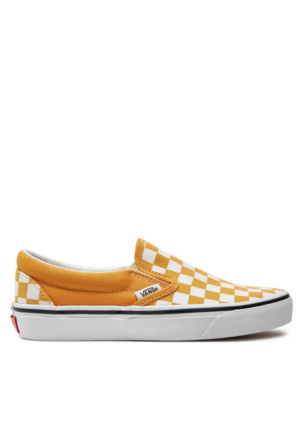 Vans Tenisówki Classic Slip-On VN000BVZLSV1 Żółty. Zapięcie: bez zapięcia. Kolor: żółty. Materiał: materiał