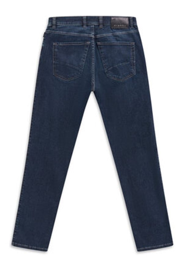 Bugatti Jeansy 3278D 96635 Granatowy Slim Fit. Kolor: niebieski