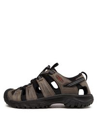 keen - Keen Sandały Targhee III Sandal 1022428 Szary. Kolor: szary. Materiał: nubuk, skóra #8
