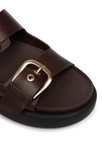 Clarks Sandały Aristella Bay 26185806 Brązowy. Kolor: brązowy. Materiał: skóra #6