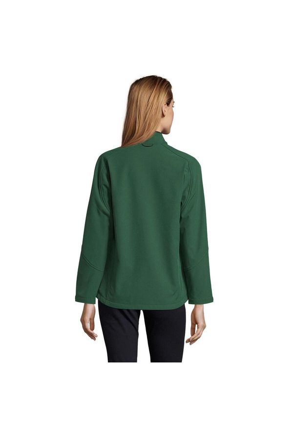 SOL'S - Kurtka Damska Roxy Soft Shell. Kolor: zielony
