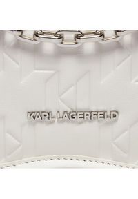 Karl Lagerfeld - KARL LAGERFELD Torebka Seven Element 240W3193 Biały. Kolor: biały. Materiał: skórzane #3