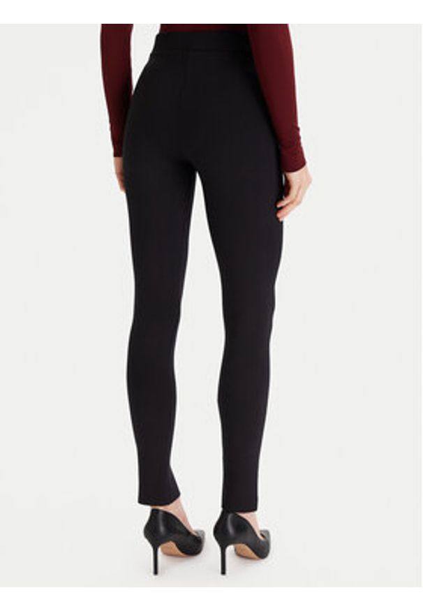 Wolford Legginsy Midnight Grace 19240 Czarny Slim Fit. Kolor: czarny. Materiał: syntetyk