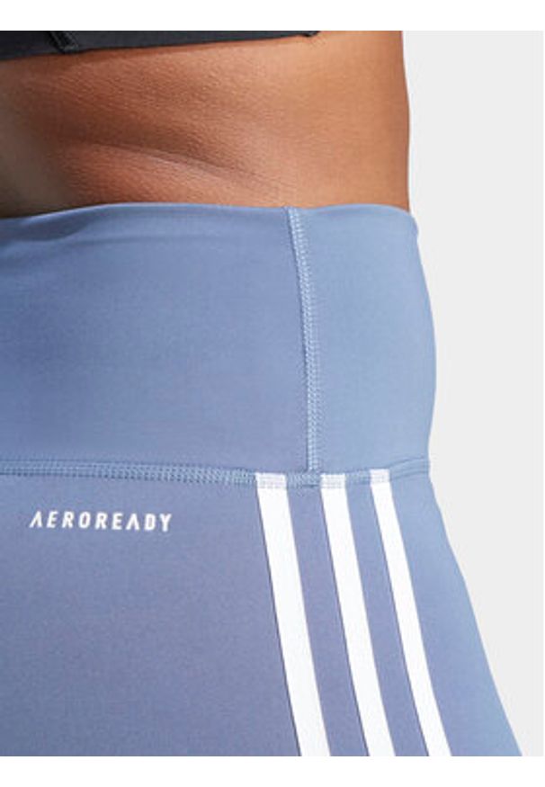 Adidas - adidas Kolarki Essentials IS4208 Niebieski Slim Fit. Kolor: niebieski. Materiał: syntetyk