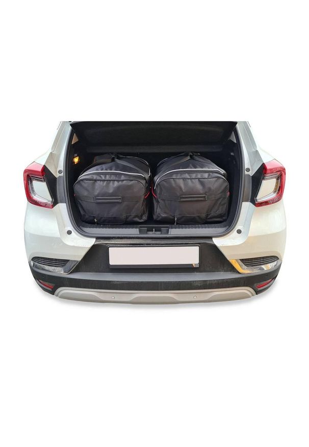 KJUST - Torby Do Bagażnika Renault Captur Hev 2022+ 2Szt Kjust. Kolor: czarny. Styl: sportowy