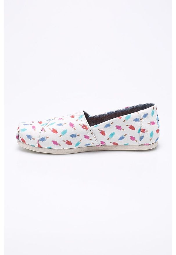 Toms - Espadryle Classic. Kolor: biały