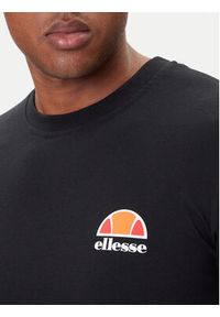 Ellesse T-Shirt Canaletto SHS04548 Czarny Regular Fit. Kolor: czarny. Materiał: bawełna