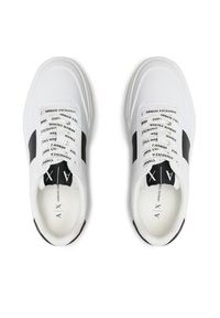Armani Exchange Sneakersy XDX134 XV726 K488 Biały. Kolor: biały. Materiał: skóra #5