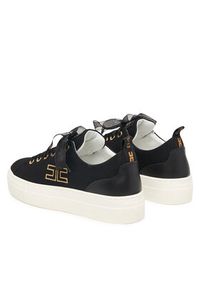 Elisabetta Franchi Sneakersy F4A9-E0528-1256 D Czarny. Kolor: czarny. Materiał: materiał #7