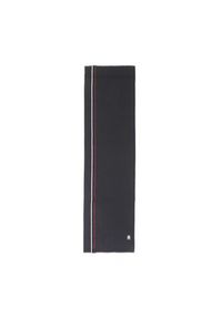 TOMMY HILFIGER - Tommy Hilfiger Szal Th Femmine Scarf AW0AW14927 Granatowy. Kolor: niebieski. Materiał: materiał