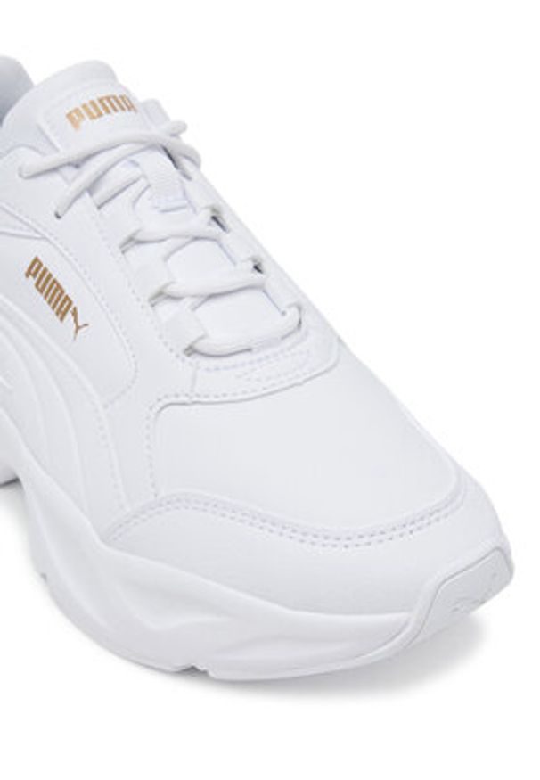 Puma Sneakersy Cassia 2.0 L 402678 02 Biały. Kolor: biały. Materiał: skóra