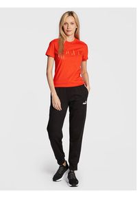 Puma T-Shirt VOGUE 535234 Czerwony Regular Fit. Kolor: czerwony. Materiał: bawełna