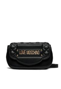 Love Moschino - LOVE MOSCHINO Torebka JC4056PP1ILA0000 Czarny. Kolor: czarny. Materiał: skórzane