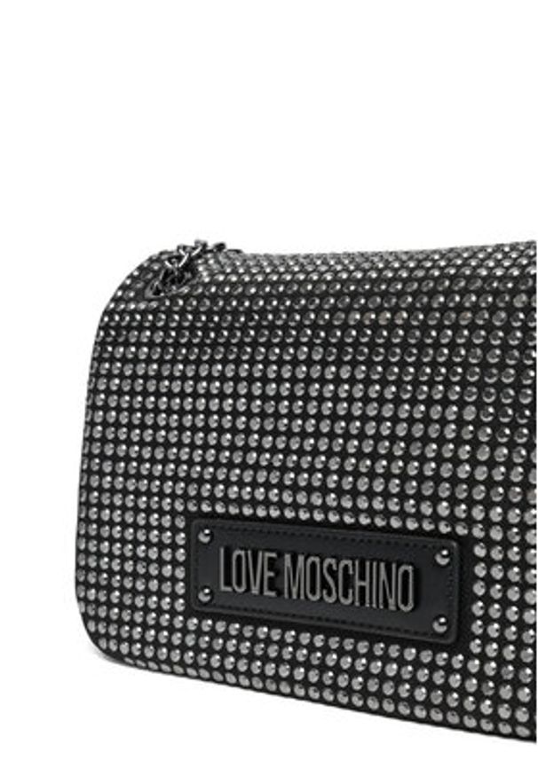 Love Moschino - LOVE MOSCHINO Torebka JC4136PP1MLL100A Czarny. Kolor: czarny