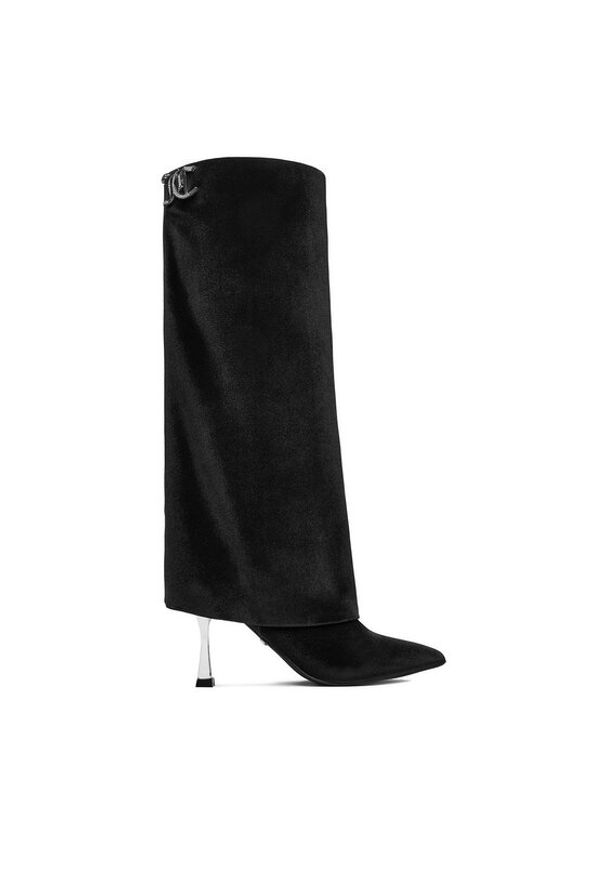 Juicy Couture Kozaki EO-R24SS94662 Czarny. Kolor: czarny. Materiał: materiał