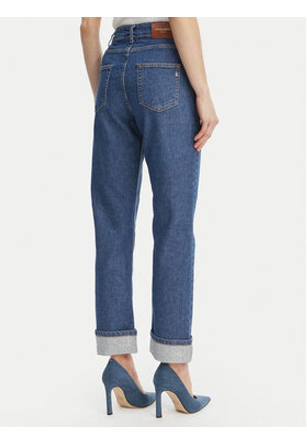 Rinascimento Jeansy CFC0127857003 Niebieski Straight Leg. Kolor: niebieski