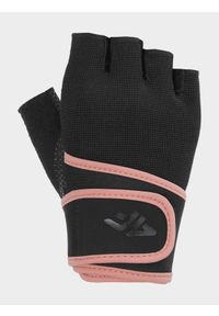 4f - Rękawiczki treningowe. Kolor: różowy. Materiał: mikrofibra. Sport: fitness #1