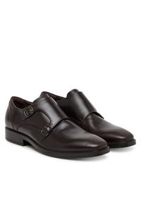 ecco - ECCO Półbuty Milan Double Monk-Strap 52333401072 Brązowy. Kolor: brązowy. Materiał: skóra #4