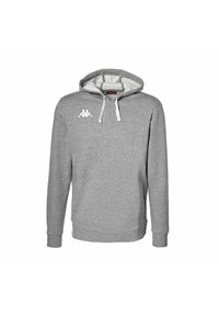 Bluza z kapturem dla dzieci Kappa Bali. Typ kołnierza: kaptur. Kolor: wielokolorowy, szary. Sport: joga i pilates #1