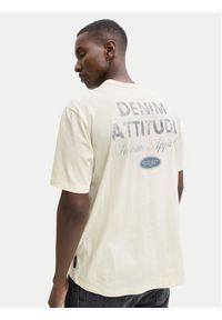 Jack & Jones T-Shirt Edover 12288005 Écru Regular Fit. Materiał: bawełna #1