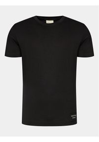 outhorn - Outhorn T-Shirt OTHAW23TTSHM0933 Czarny Regular Fit. Kolor: czarny. Materiał: bawełna