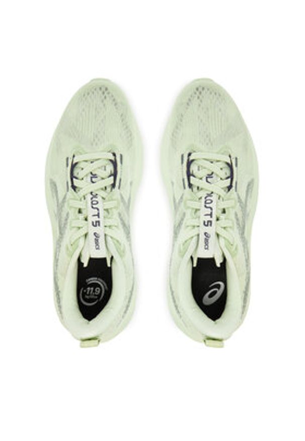 Asics Buty do biegania Novablast 5 1012B765 Zielony. Kolor: zielony. Materiał: materiał, mesh