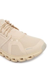 On Sneakersy Cloud 6 3WF10064653 Beżowy. Kolor: beżowy. Materiał: materiał #3