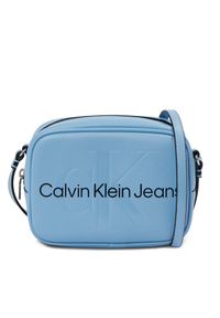 Torebka Calvin Klein Jeans. Kolor: niebieski