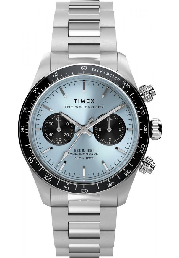 Zegarek Timex Zegarek męski Timex TW2Y70500 srebrny. Kolor: srebrny