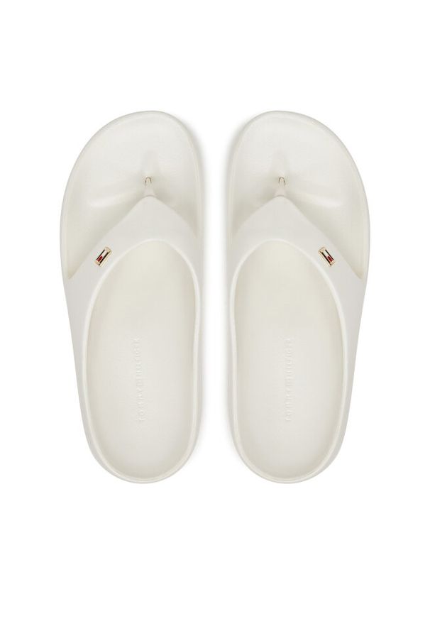 TOMMY HILFIGER - Japonki Tommy Hilfiger. Kolor: biały