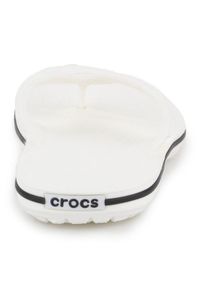 Japonki Crocs Crocband Flip W 11033-100 białe. Kolor: biały #5