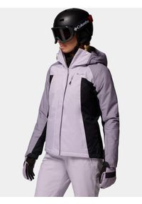 columbia - Kurtka Damska Columbia Snowy Summit. Kolor: wielokolorowy, szary, fioletowy. Sezon: zima. Sport: narciarstwo #2