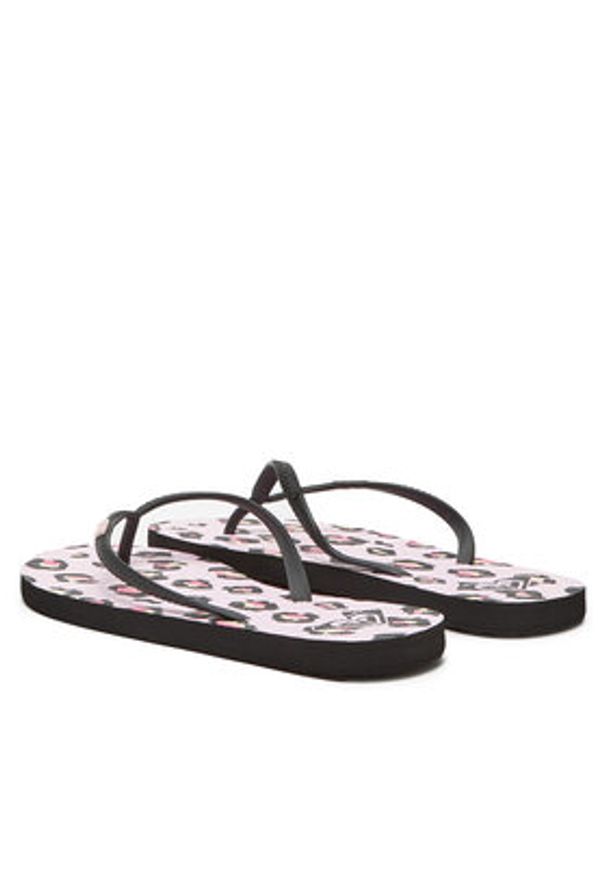 Roxy Japonki 839452A Czarny. Kolor: czarny. Materiał: syntetyk